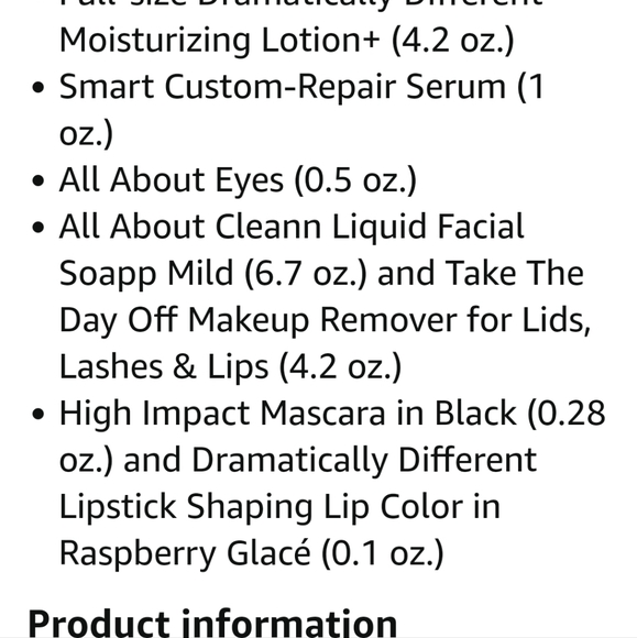 Clinique full size gift set - Picture 2 of 4